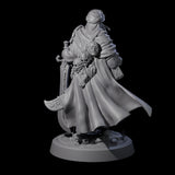 Wandering Desert Warrior Miniature for Dungeons and Dragons, Pathfinder or other TTRPGs