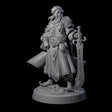 Wandering Desert Warrior Miniature for Dungeons and Dragons, Pathfinder or other TTRPGs
