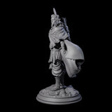Wandering Elf Paladin Miniature for Dungeons and Dragons, Pathfinder or other TTRPGs