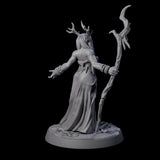 Wandering Horned Archfey Miniature for Dungeons and Dragons, Pathfinder or other TTRPGs