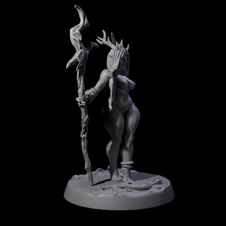 Wandering Horned Archfey Miniature for Dungeons and Dragons, Pathfinder or other TTRPGs