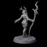 Wandering Horned Archfey Miniature for Dungeons and Dragons, Pathfinder or other TTRPGs