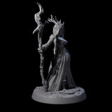 Wandering Horned Archfey Miniature for Dungeons and Dragons, Pathfinder or other TTRPGs