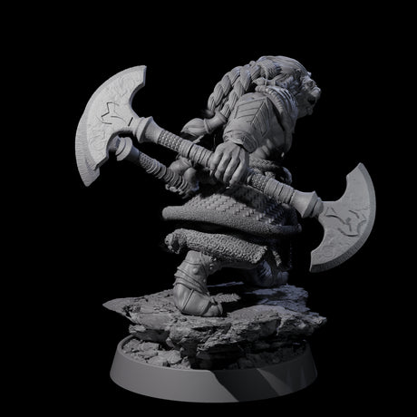 Wandering Leonin Nomad A Miniature for Dungeons and Dragons, Pathfinder or other TTRPGs