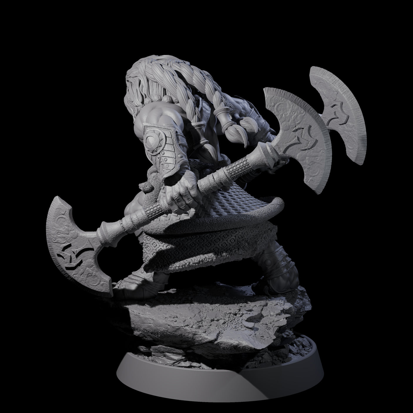 Wandering Leonin Nomad A Miniature for Dungeons and Dragons, Pathfinder or other TTRPGs