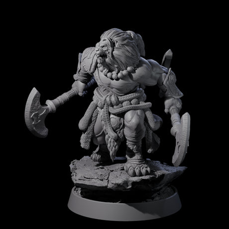 Wandering Leonin Nomad A Miniature for Dungeons and Dragons, Pathfinder or other TTRPGs