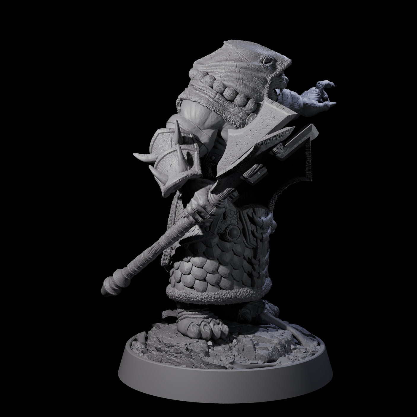 Wandering Leonin Nomad B Miniature for Dungeons and Dragons, Pathfinder or other TTRPGs