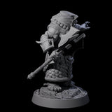 Wandering Leonin Nomad B Miniature for Dungeons and Dragons, Pathfinder or other TTRPGs
