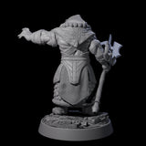 Wandering Leonin Nomad B Miniature for Dungeons and Dragons, Pathfinder or other TTRPGs