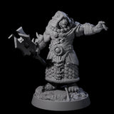 Wandering Leonin Nomad B Miniature for Dungeons and Dragons, Pathfinder or other TTRPGs