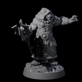 Wandering Leonin Nomad B Miniature for Dungeons and Dragons, Pathfinder or other TTRPGs