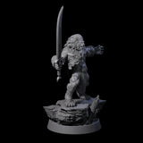 Wandering Leonin Nomad C Miniature for Dungeons and Dragons, Pathfinder or other TTRPGs