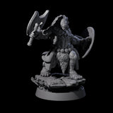 Wandering Leonin Nomad D Miniature for Dungeons and Dragons, Pathfinder or other TTRPGs