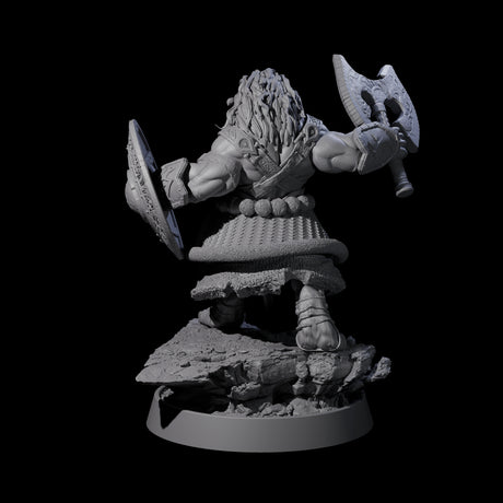 Wandering Leonin Nomad D Miniature for Dungeons and Dragons, Pathfinder or other TTRPGs