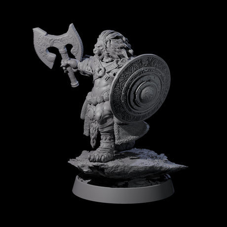 Wandering Leonin Nomad D Miniature for Dungeons and Dragons, Pathfinder or other TTRPGs