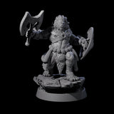 Wandering Leonin Nomad D Miniature for Dungeons and Dragons, Pathfinder or other TTRPGs
