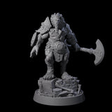 Wandering Leonin Nomad E Miniature for Dungeons and Dragons, Pathfinder or other TTRPGs