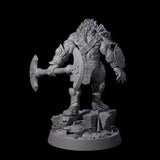 Wandering Leonin Nomad E Miniature for Dungeons and Dragons, Pathfinder or other TTRPGs