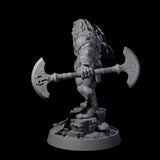 Wandering Leonin Nomad E Miniature for Dungeons and Dragons, Pathfinder or other TTRPGs