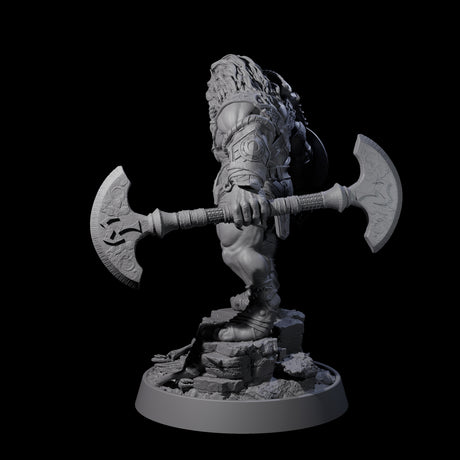 Wandering Leonin Nomad E Miniature for Dungeons and Dragons, Pathfinder or other TTRPGs