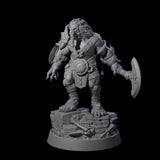 Wandering Leonin Nomad E Miniature for Dungeons and Dragons, Pathfinder or other TTRPGs