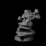 Wandering Leonin Nomad F Miniature for Dungeons and Dragons, Pathfinder or other TTRPGs
