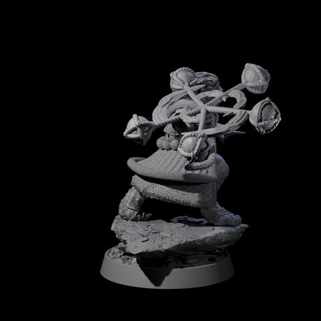 Wandering Leonin Nomad F Miniature for Dungeons and Dragons, Pathfinder or other TTRPGs