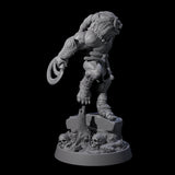 Wandering Leonin Nomad H Miniature for Dungeons and Dragons, Pathfinder or other TTRPGs