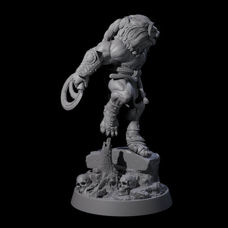 Wandering Leonin Nomad H Miniature for Dungeons and Dragons, Pathfinder or other TTRPGs
