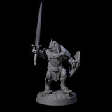 Wandering Leonin Nomad I Miniature for Dungeons and Dragons, Pathfinder or other TTRPGs