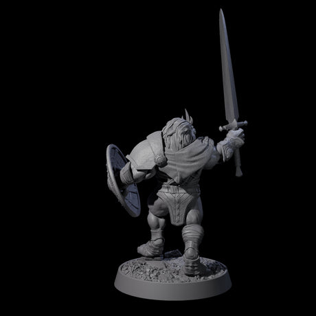 Wandering Leonin Nomad I Miniature for Dungeons and Dragons, Pathfinder or other TTRPGs