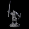 Wandering Leonin Nomad I Miniature for Dungeons and Dragons, Pathfinder or other TTRPGs