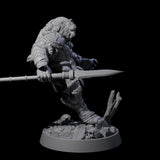 Wandering Leonin Nomad J Miniature for Dungeons and Dragons, Pathfinder or other TTRPGs