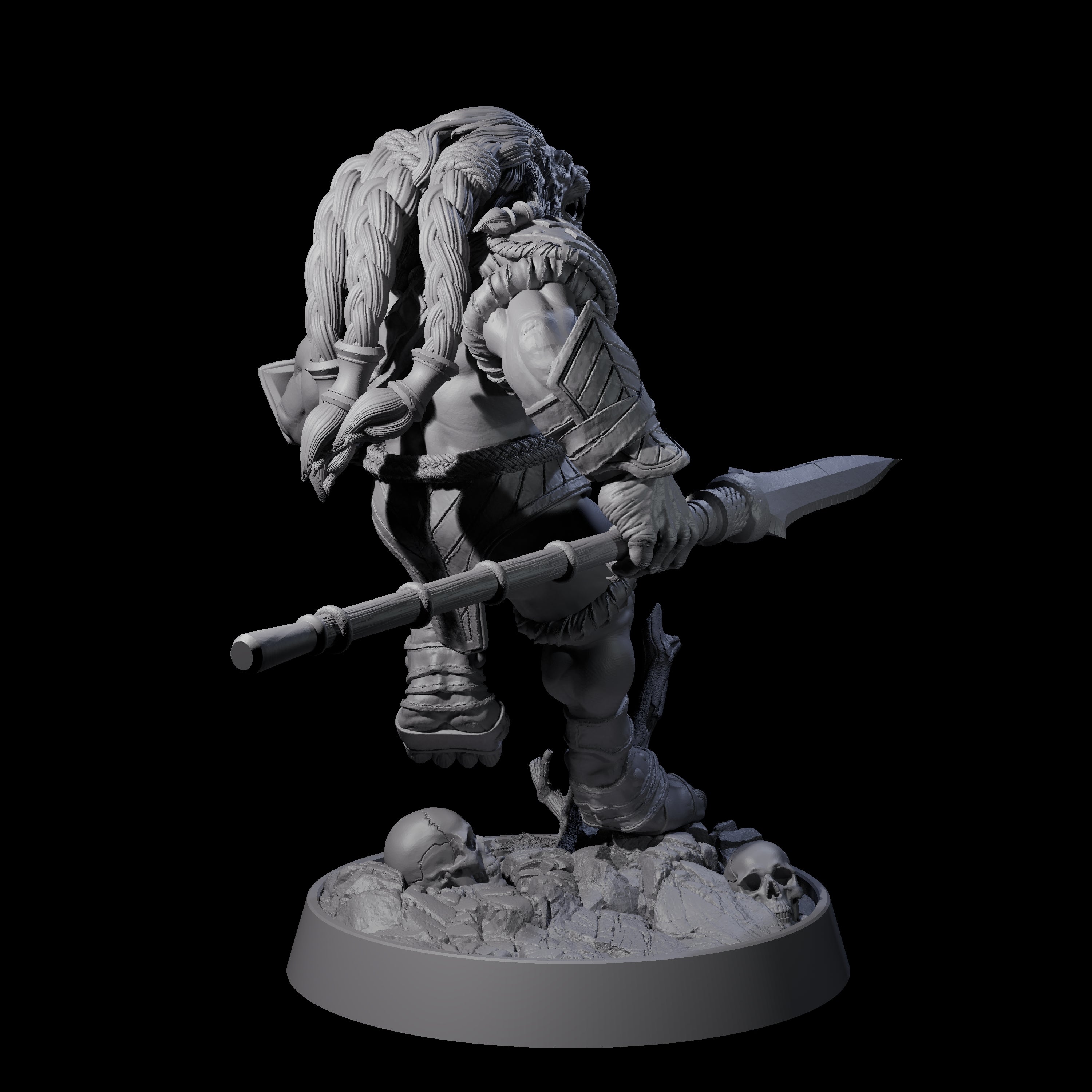 Wandering Leonin Nomad J Miniature for Dungeons and Dragons, Pathfinder or other TTRPGs