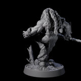 Wandering Leonin Nomad J Miniature for Dungeons and Dragons, Pathfinder or other TTRPGs