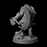 Wandering Leonin Nomad K Miniature for Dungeons and Dragons, Pathfinder or other TTRPGs
