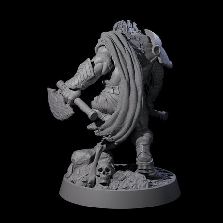 Wandering Leonin Nomad K Miniature for Dungeons and Dragons, Pathfinder or other TTRPGs
