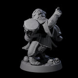 Wandering Leonin Nomad L Miniature for Dungeons and Dragons, Pathfinder or other TTRPGs