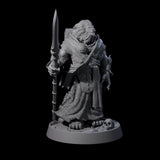 Wandering Leonin Nomad M Miniature for Dungeons and Dragons, Pathfinder or other TTRPGs