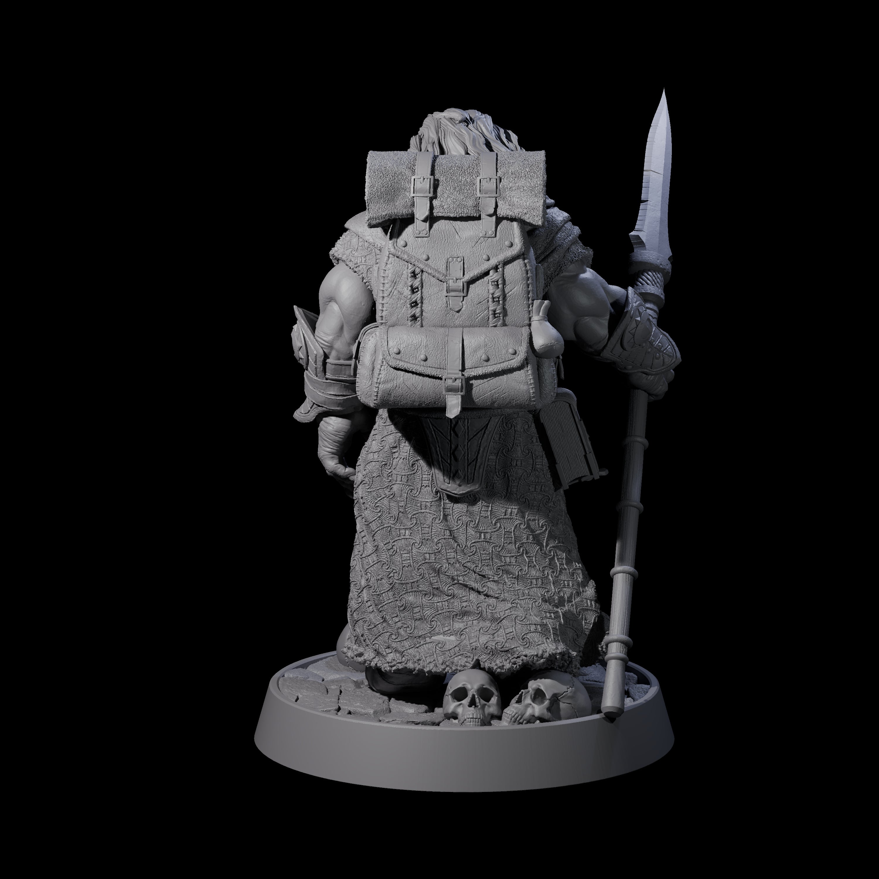 Wandering Leonin Nomad M Miniature for Dungeons and Dragons, Pathfinder or other TTRPGs
