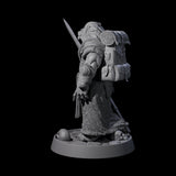 Wandering Leonin Nomad M Miniature for Dungeons and Dragons, Pathfinder or other TTRPGs