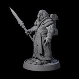 Wandering Leonin Nomad M Miniature for Dungeons and Dragons, Pathfinder or other TTRPGs