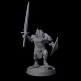 Wandering Leonin Nomads Miniature for Dungeons and Dragons, Pathfinder or other TTRPGs