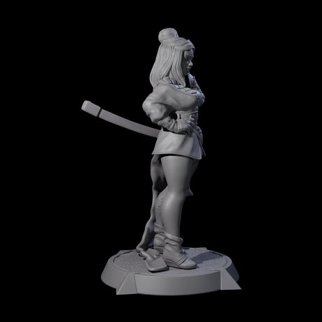 Wandering Ronin Miniature for Dungeons and Dragons, Pathfinder or other TTRPGs