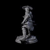 Wandering Ronin Miniature for Dungeons and Dragons, Pathfinder or other TTRPGs