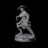 Wandering Ronin Miniature for Dungeons and Dragons, Pathfinder or other TTRPGs