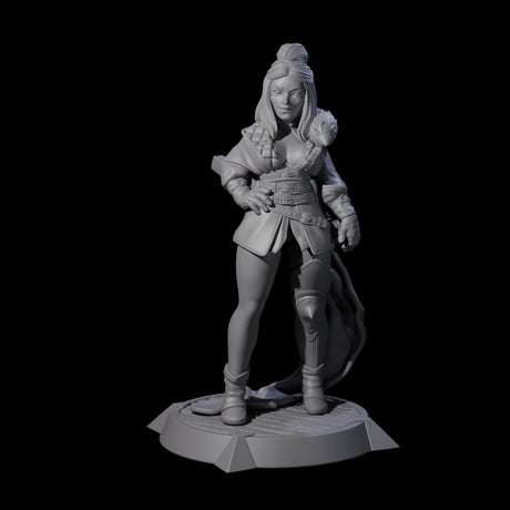 Wandering Ronin Miniature for Dungeons and Dragons, Pathfinder or other TTRPGs