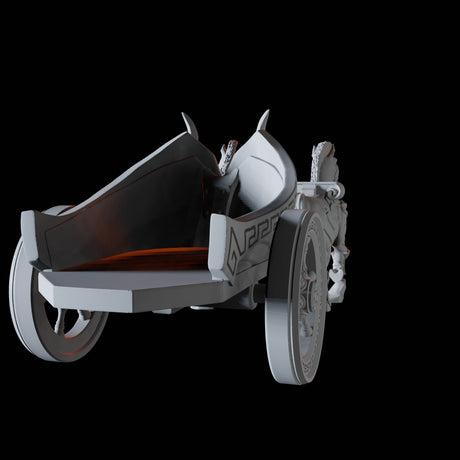War Chariot A Miniature for Dungeons and Dragons, Pathfinder or other TTRPGs