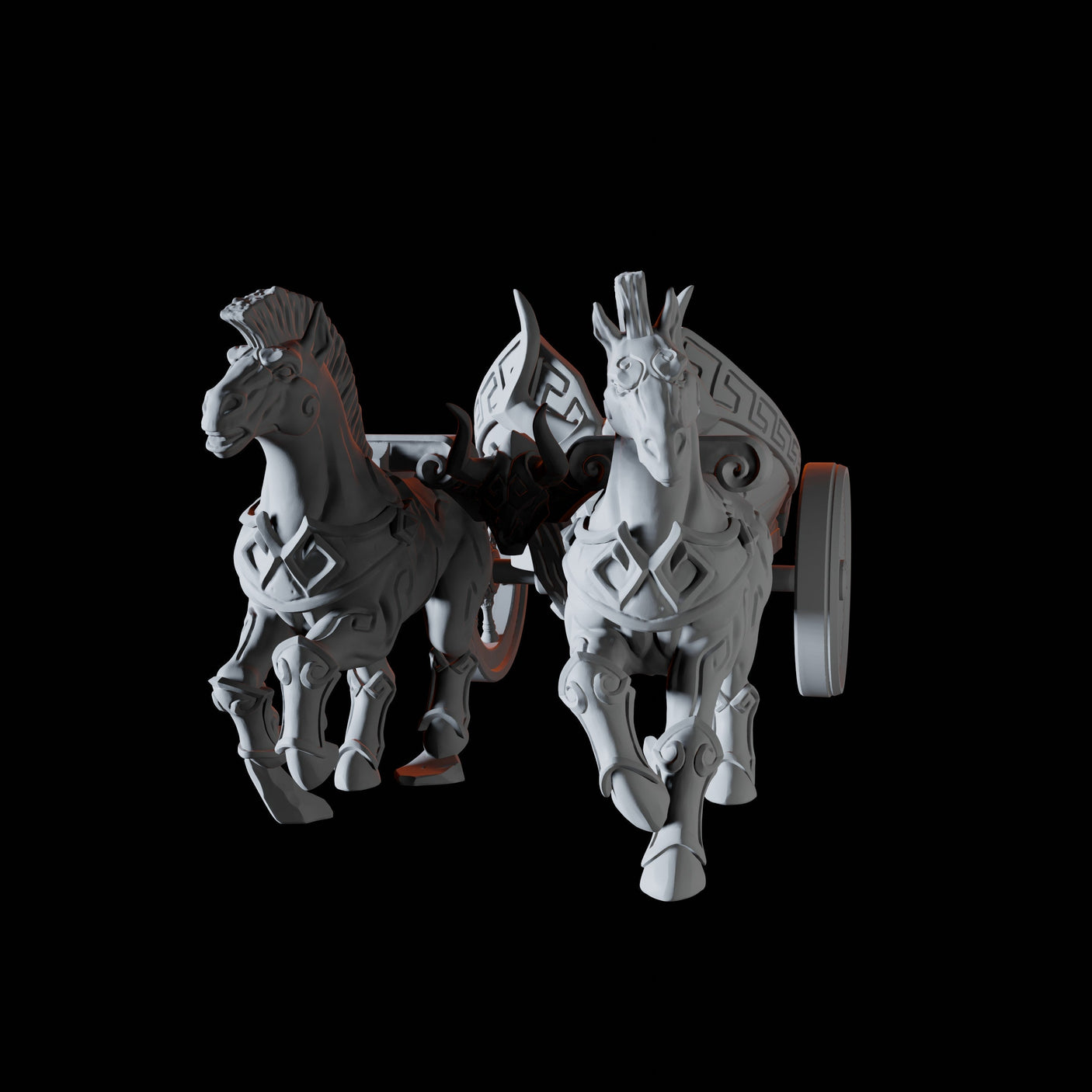 War Chariot A Miniature for Dungeons and Dragons, Pathfinder or other TTRPGs