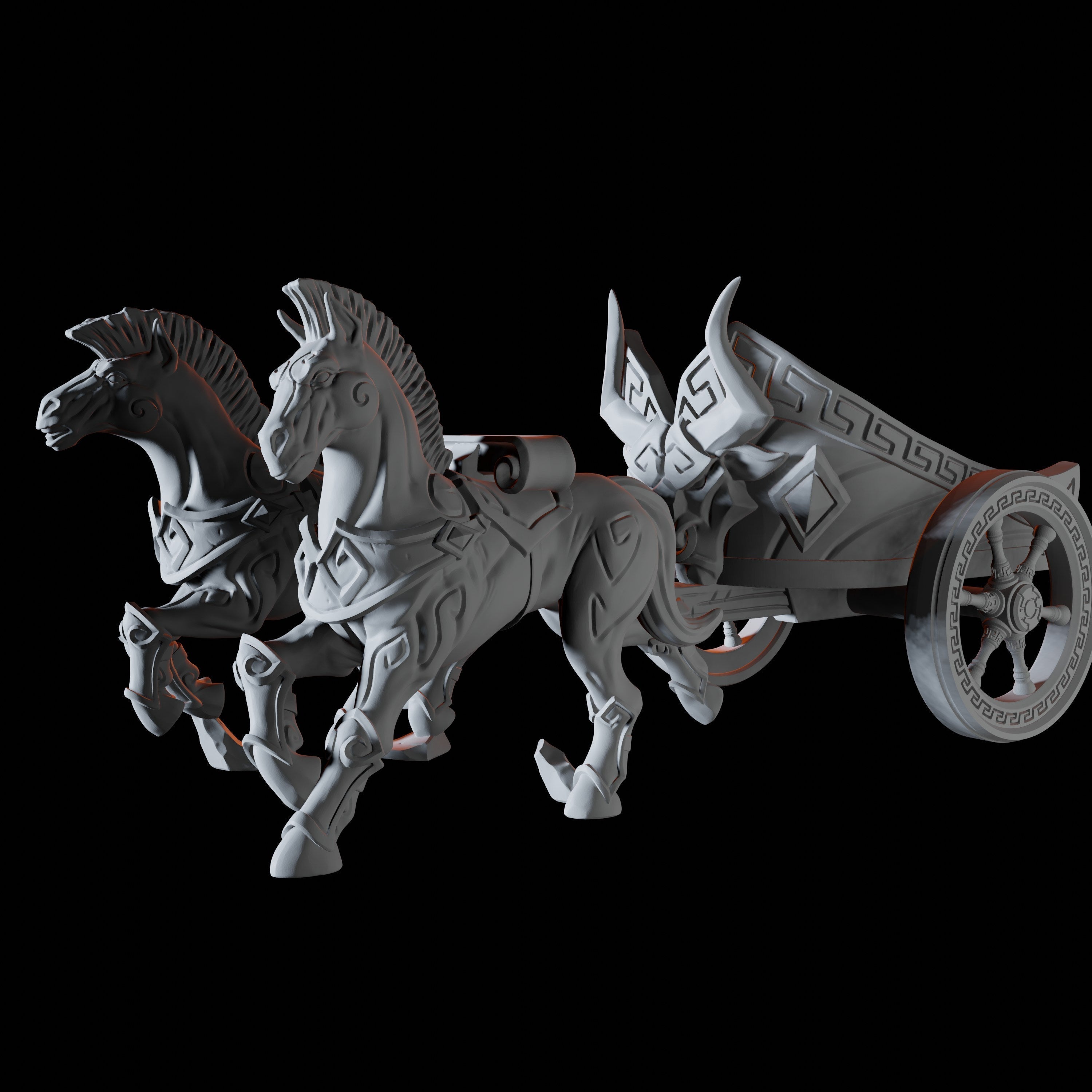 War Chariot A Miniature for Dungeons and Dragons - Myth Forged